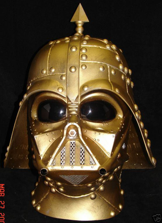 Illustration for article titled Steampunk Vader Mask Makes Me Look Like Darth Kaiser